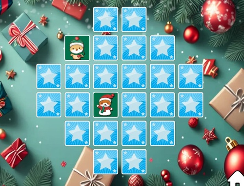 Játék Xmas memória mérkőzés online