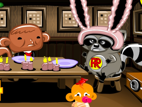Játék Majom go Happy Stage 896 online