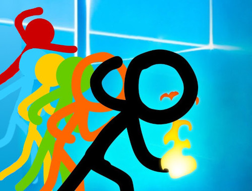 Játék Stickman vs Zombies: Epic Fight online