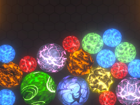 Játék 3D golyók: egyesítsd  online