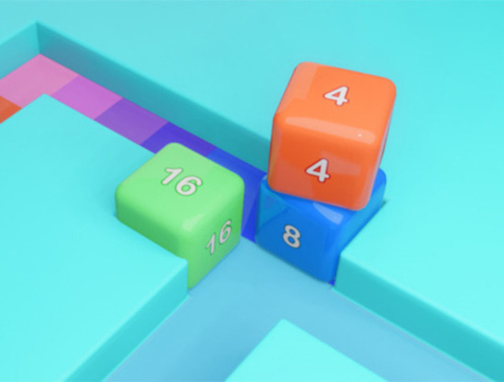 Játék Labirintus kocka 2048  online