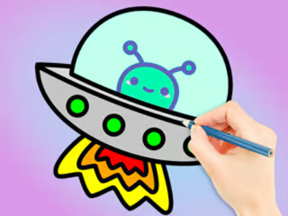 Játék Kifestőkönyv: Galaxy Wander  online