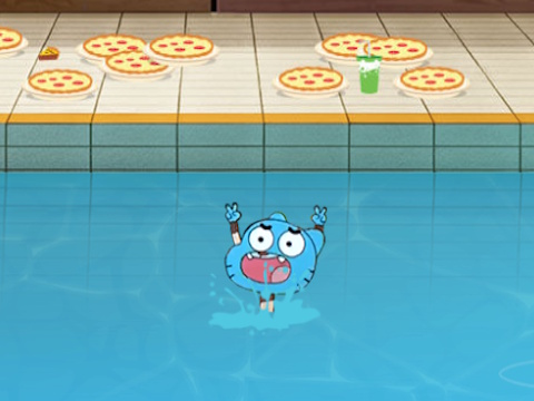 Játék A Gumball Pool Party csodálatos világa online