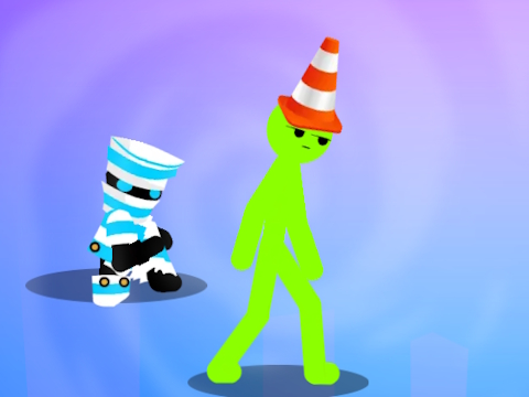 Játék Parkour mester: Stickman Race  online