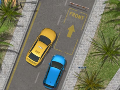 Játék Parkolja a taxit 3 online