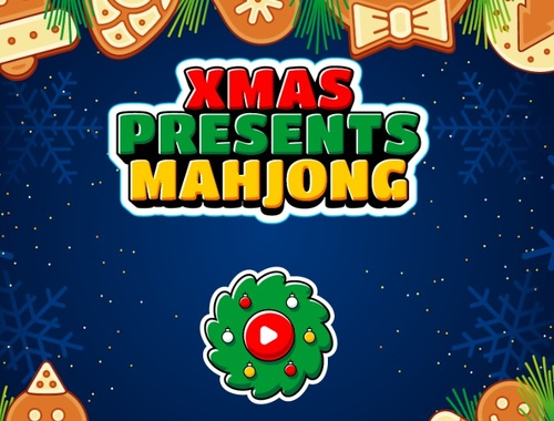 Játék Karácsonyi ajándékok Mahjong  online