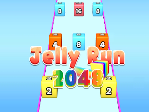 Játék Jelly Run 2048 online