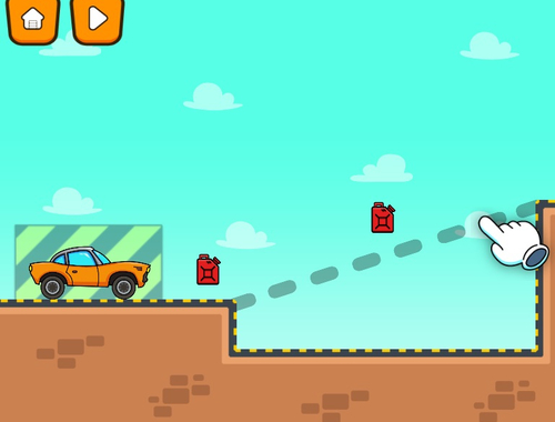 Játék Draw Road az autóhoz online