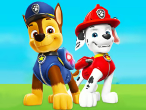 Játék Jigsaw puzzle: Paw Team online