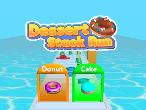 Játék Desszert Stack Run  online