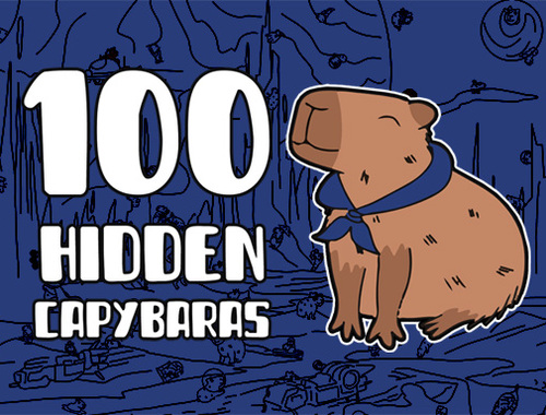 Játék 100 rejtett kapibara  online