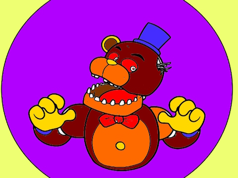 Játék FNAF kifestőkönyv  online