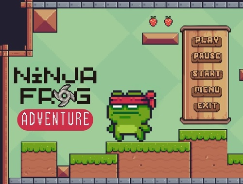 Játék Ninja béka kaland online