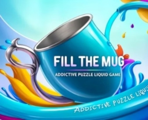 Játék Töltse meg a bögrét addiktív puzzle-játék  online