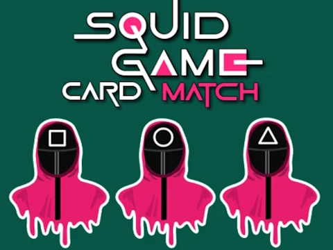 Játék Squid Game Memóriakártya Match  online