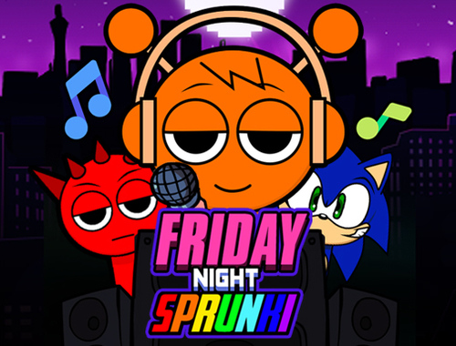 Játék Péntek este Sprunki  online