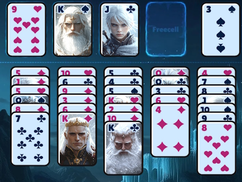 Játék Fagyasztott Freecell  online