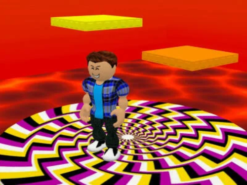 Játék Roblox: Parkour láva online