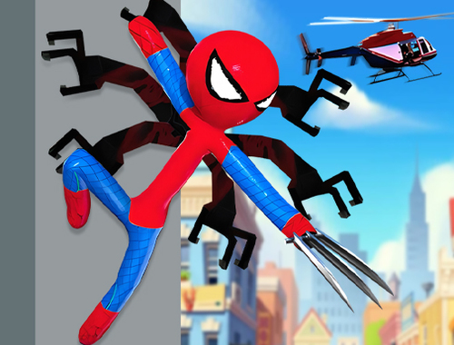 Játék Spiderlox vidámparki csata  online