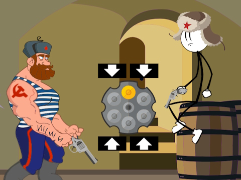 Játék Stickman szovjet börtön  online