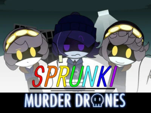 Játék Sprunki: Gyilkos drónok  online