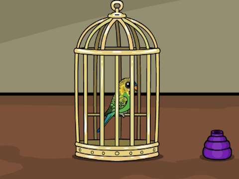 Játék Zöld Budgie Escape online