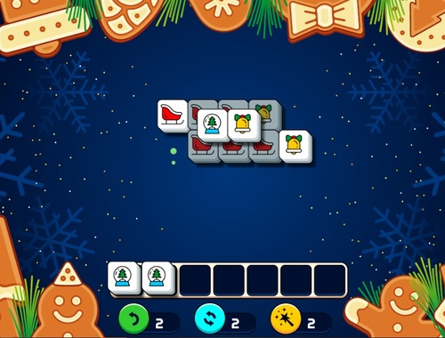 Játék Karácsonyi ajándékok Mahjong  online