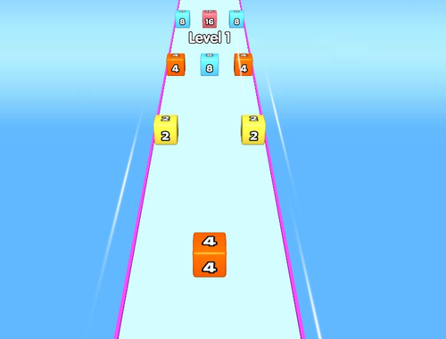 Játék Jelly Run 2048-ban  online