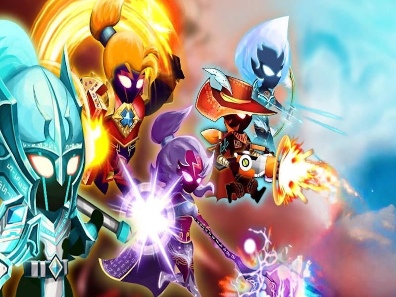 Játék Stickman Saga: Ninja Shadow Warriors online