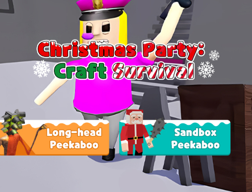 Játék Karácsonyi parti: Craft Survival  online