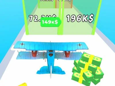 Játék Építsen egy síkot és légy 3D!  online