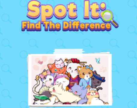 Játék SPOT IT: Keresse meg a különbséget  online