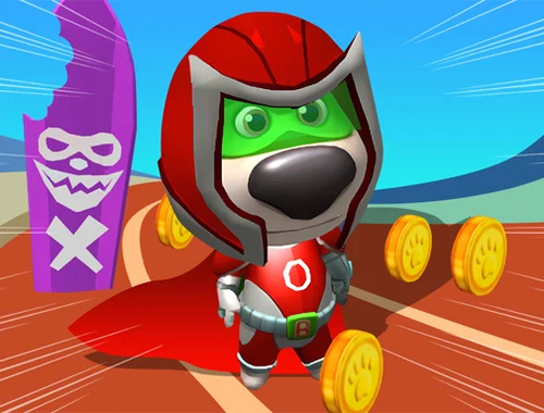 Játék Szuper kutya hős dash  online