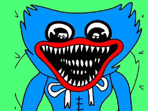 Játék Huggy színezés  online