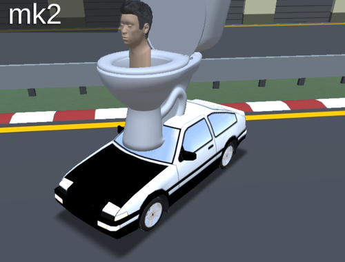 Játék Skibidi WC -versenyző multiplayer  online