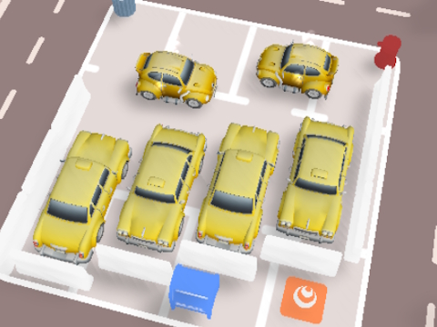 Játék Parkoló őrült  online