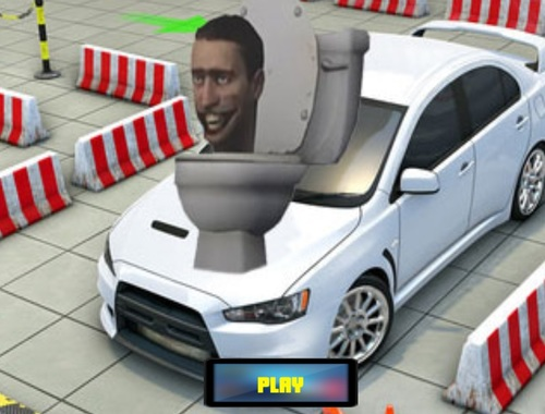 Játék Skibidi WC parkolóautó  online