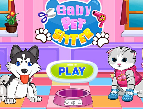 Játék Baby Pet Sitter online