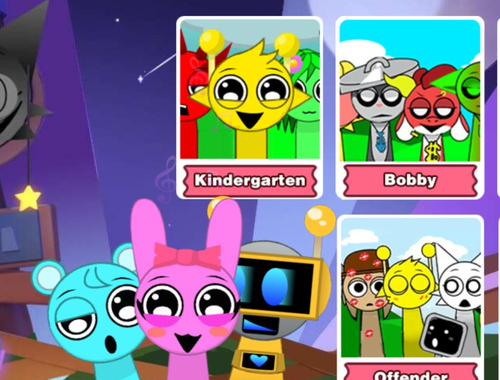 Játék Inhitelibox party fagyasztott sprunki ütem  online