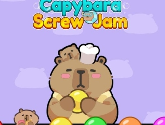 Játék Capybara csavarozási lekvár  online