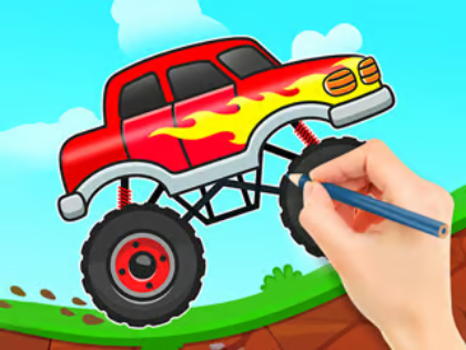 Játék Festőkönyv: Monster Truck  online