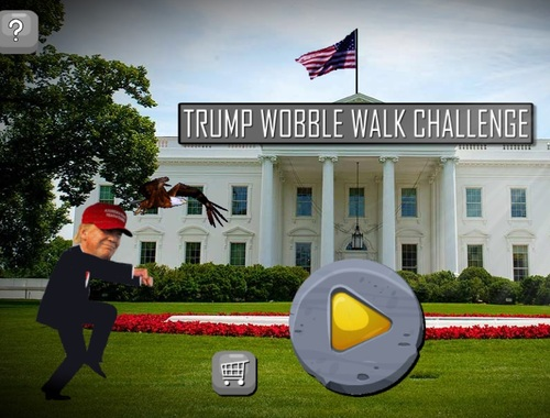 Játék Trump Wobble Walk Challenge online