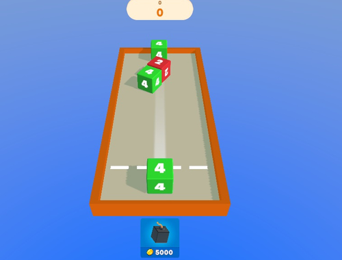 Játék Egyesítse a kockákat 2048 3D  online