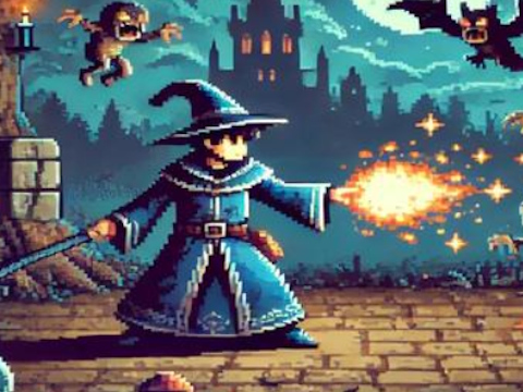 Játék Pixel varázsló  online
