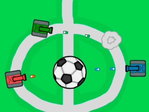 Játék Tank Soccer Battle 1 2 3 4 játékos  online