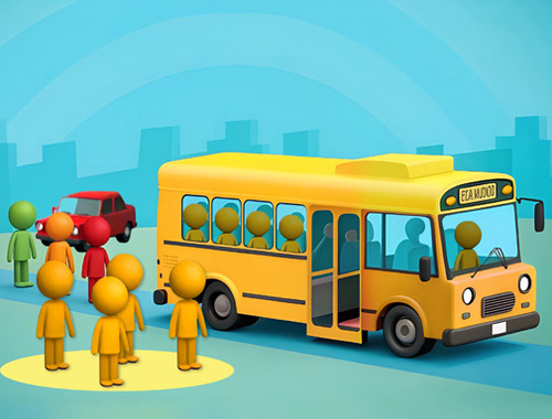 Játék Őrült buszpályaudvar  online