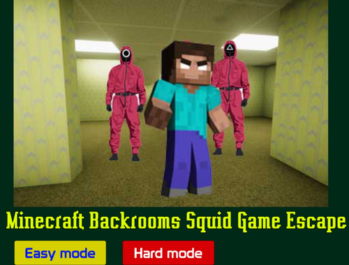 Játék Minecraft hátsó szobák tintahal játék menekülés  online