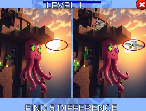 Játék Minecraft tintahal anomália  online