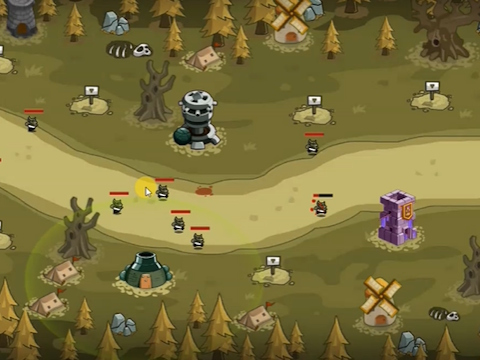 Játék 2D Fantasy Tower Defense  online