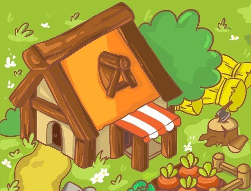 Játék Farm hármas mérkőzés  online